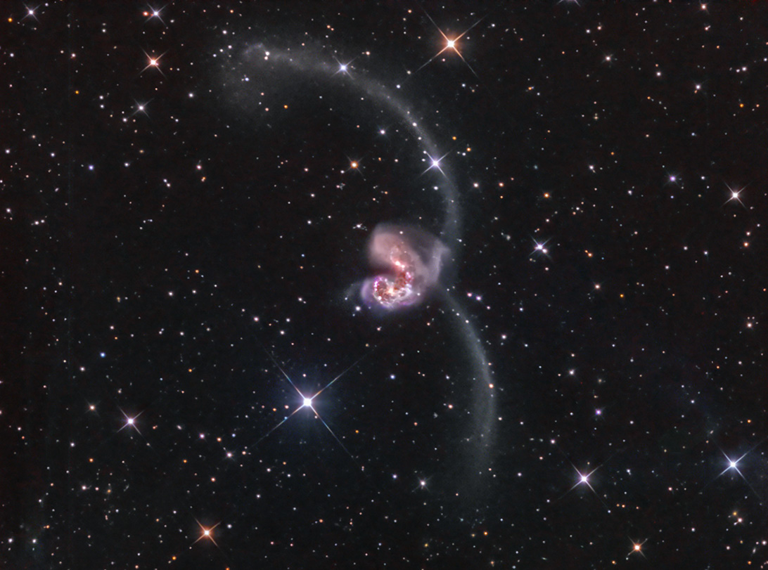 The Antennae Glaxies NGC 4038 / 4039